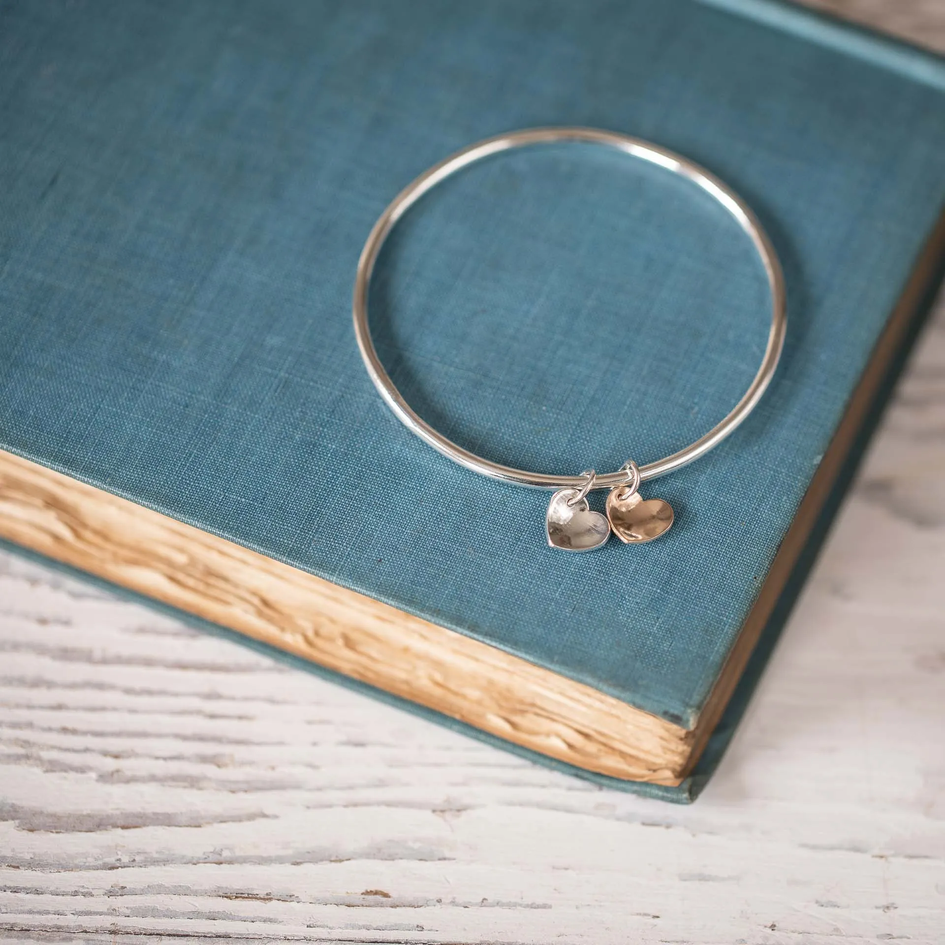 OX JEWELRY Silver Curve Bangle 【公式通販】